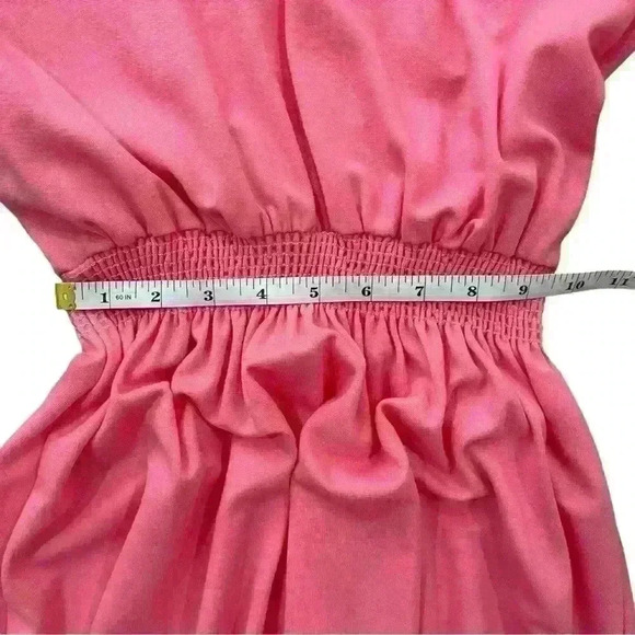 Vintage Pink Long Sleeve House‎ Dress By Cora’s Closet - Picture 7 of 10